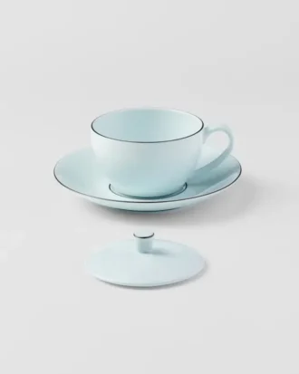 Cappuccinokopp i porslin – Celadon