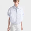 Chambray-blousonjacka Chambray-blousonjacka