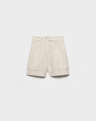 Chambray-shorts
