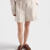 Chambray-shorts Chambray-shorts