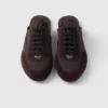 Collapse Re-Nylon och mocka-mules Collapse Re-Nylon och mocka-mules