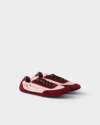 Collapse Re-Nylon- och mockasneakers