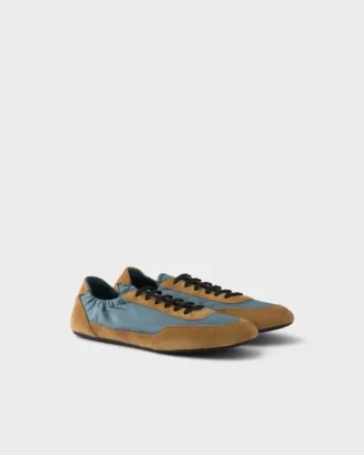 Collapse Re-Nylon- och mockasneakers