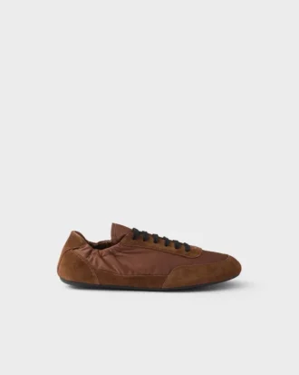 Collapse Re-Nylon- och mockasneakers