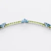 Couleur Vivante-halsband – vitguld med akvamarin och peridot Couleur Vivante-halsband – vitguld med akvamarin och peridot