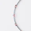 Couleur Vivante-halsband – vitguld med morganit och akvamarin Couleur Vivante-halsband – vitguld med morganit och akvamarin
