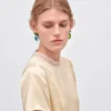 Couleur Vivante-hängen – vitguld med akvamarin och peridot Couleur Vivante-hängen – vitguld med akvamarin och peridot
