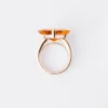 Couleur Vivante solitärring – roséguld med citrin och morganit Couleur Vivante solitärring – roséguld med citrin och morganit