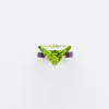 Couleur Vivante solitärring – vitguld med peridot och ametist Couleur Vivante solitärring – vitguld med peridot och ametist