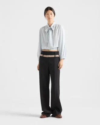 Crepe de Chine-skjorta