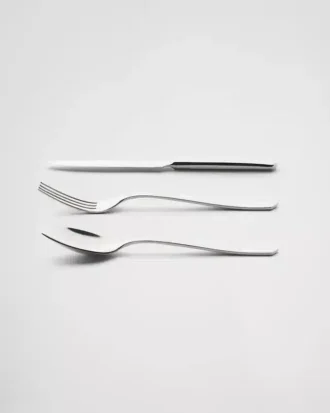 Dessertbestickset i rostfritt stål