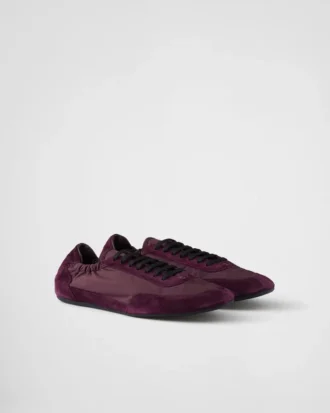 Collapse Re-Nylon- och mockasneakers