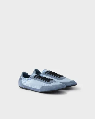 Dölj Re-Nylon och mocka elastiska sneakers