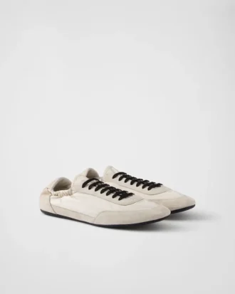 Dölj Re-Nylon och mocka elastiska sneakers