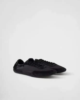 Collapse Re-Nylon- och mockasneakers