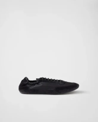 Collapse Re-Nylon- och mockasneakers