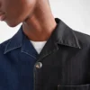 Double Match-jeansskjorta Double Match-jeansskjorta