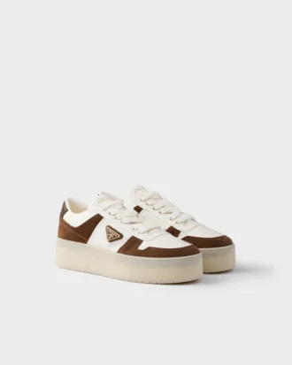 Downtown Bold sneakers i nappaläder och mocka