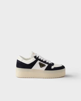 Downtown Bold sneakers i nappaläder och mocka