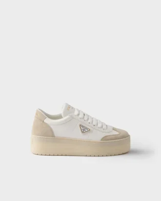 Downtown Bold sneakers i nappaläder och mocka