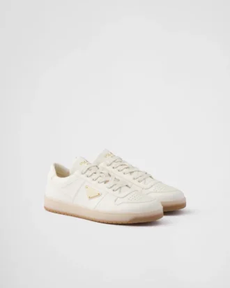 Downtown-sneakers i nappaläder
