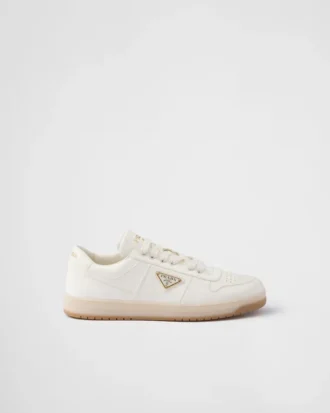 Downtown-sneakers i nappaläder