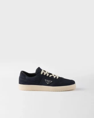 Downtown-sneakers i Re-Nylon och mocka