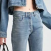 Ekologiska femfickjeans i denim Ekologiska femfickjeans i denim