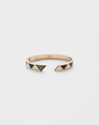 eternal gold bangle armband i gult guld med keramiska element 1 330x413 - Eternal Gold Bangle-armband i gult guld med keramiska element