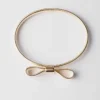 Eternal Gold Bow Bangle-armband – gult guld Eternal Gold Bow Bangle-armband – gult guld