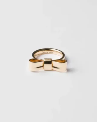 Eternal Gold Bow Ring – Gult guld
