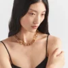 Eternal Gold Chain-halsband i gult guld Eternal Gold Chain-halsband i gult guld