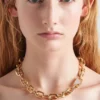 Eternal Gold Chain-halsband i gult guld med diamanter Eternal Gold Chain-halsband i gult guld med diamanter