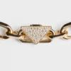 Eternal Gold Chain-halsband i gult guld med diamanter Eternal Gold Chain-halsband i gult guld med diamanter
