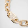 Eternal Gold Chain-halsband i gult guld med diamanter Eternal Gold Chain-halsband i gult guld med diamanter