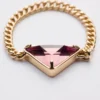 Eternal Gold Chain Ring i gult guld med ametist Eternal Gold Chain Ring i gult guld med ametist