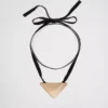Eternal Gold Choker med stort hänge i gult guld Eternal Gold Choker med stort hänge i gult guld