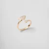 Eternal Gold Contraria-ring i gult guld med diamanter Eternal Gold Contraria-ring i gult guld med diamanter