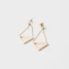 Eternal Gold Cut-Out Drop Earrings i gult guld med diamanter Eternal Gold Cut-Out Drop Earrings i gult guld med diamanter