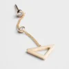 Eternal Gold Cut-Out Drop Earrings i gult guld med diamanter Eternal Gold Cut-Out Drop Earrings i gult guld med diamanter