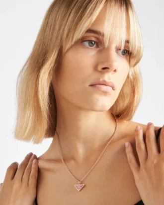 Eternal Gold-halsband i roséguld med diamanter Eternal Gold-halsband i roséguld med diamanter