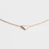 Eternal Gold-halsband i roséguld med mini-triangelhänge Eternal Gold-halsband i roséguld med mini-triangelhänge