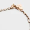 Eternal Gold-halsband i roséguld med mini-triangelhänge Eternal Gold-halsband i roséguld med mini-triangelhänge