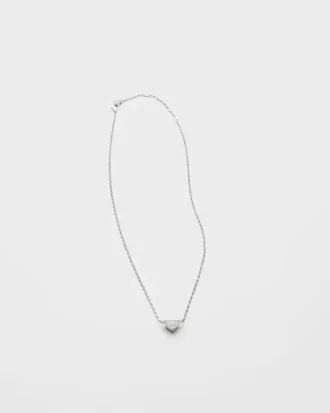 Eternal Gold hänge-halsband – vitguld och laboratorieframställd diamant Eternal Gold hänge-halsband – vitguld och laboratorieframställd diamant