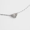 Eternal Gold hänge-halsband – vitguld och laboratorieframställd diamant Eternal Gold hänge-halsband – vitguld och laboratorieframställd diamant