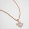 Eternal Gold hänge i roséguld med diamanter och pärlemor Eternal Gold hänge i roséguld med diamanter och pärlemor