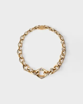 Eternal Gold-kedja i gult guld och laboratorieframställda diamanter Eternal Gold-kedja i gult guld och laboratorieframställda diamanter