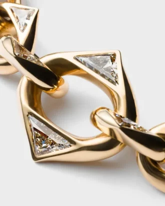 Eternal Gold-kedja i gult guld och laboratorieframställda diamanter Eternal Gold-kedja i gult guld och laboratorieframställda diamanter