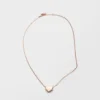 Eternal Gold Nano Heart-halsband i roséguld Eternal Gold Nano Heart-halsband i roséguld