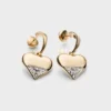 Eternal Gold-örhängen i gult guld och laboratorieframställda diamanter Eternal Gold-örhängen i gult guld och laboratorieframställda diamanter